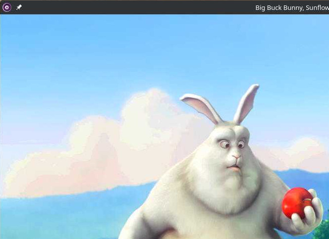 Big Buck Bunny HW composed with banding